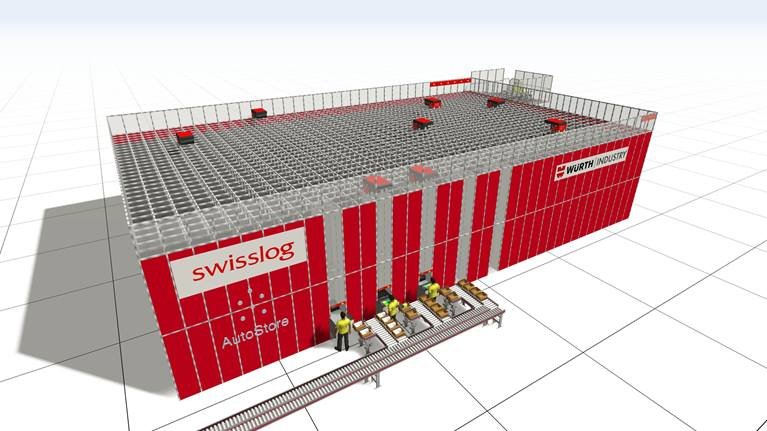 Swisslog Delivers AutoStore Facility to Würth Group Greater China CDC